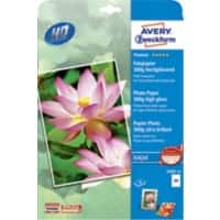 AVERY Zweckform Inkjet Fotopapier DIN A4 Weiß 20 Blatt à  Etiketten