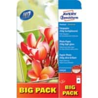 AVERY Zweckform Inkjet Fotopapier DIN A4 Weiß 40 Blatt