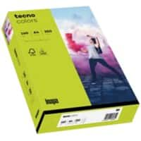 tecno DIN A4 Farbiges Papier Grün 160 g/m² 250 Blatt