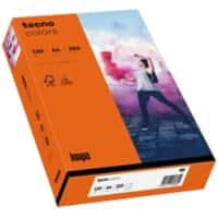 tecno DIN A4 Papier Orange 120 g/m² 250 Blatt
