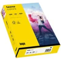 tecno DIN A4 Farbiges Papier Gelb 160 g/m² Matt 250 Blatt