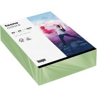 tecno DIN A5 Papier Mittelgrün 80 g/m² 500 Blatt