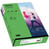 tecno DIN A4 Papier Intensiv Grün 80 g/m² 500 Blatt