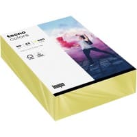 tecno DIN A5 Papier Hellgelb 80 g/m² 500 Blatt