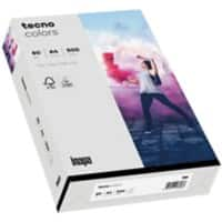 tecno DIN A4 Farbiges Papier Grau 80 g/m² 500 Blatt