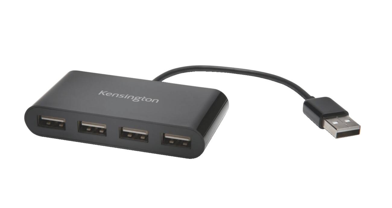 Kensington USB-Hub Schwarz