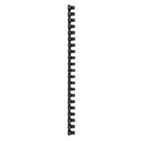 Plastikbinderücken DIN A4 PVC für 145 Blatt 16 mm Schwarz 100 Stück