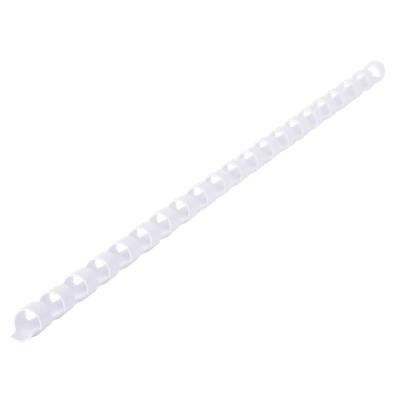Plastikbinderücken DIN A4 PVC für 25 Blatt 6 mm Weiß 100 Stück