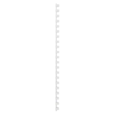 Plastikbinderücken DIN A4 PVC für 45 Blatt 8 mm Weiß 100 Stück