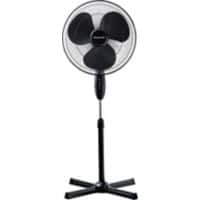 Honeywell Höhenverstellbar Sockelventilator Steckdose 3 Geschwindigkeiten 100 cm Schwarz HSF1630E4 48,5 cm