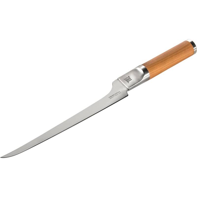 Fiskars Filiermesser Stahl, Holz 1026423 Braun, Silber