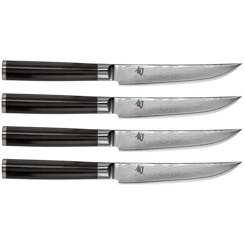 kai Messerset Stahl, Holz KAI DMS400 Schwarz, Silber