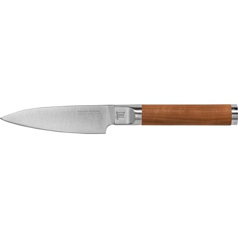 Fiskars Schälmesser Stahl, Holz 1026424 Braun, Silber