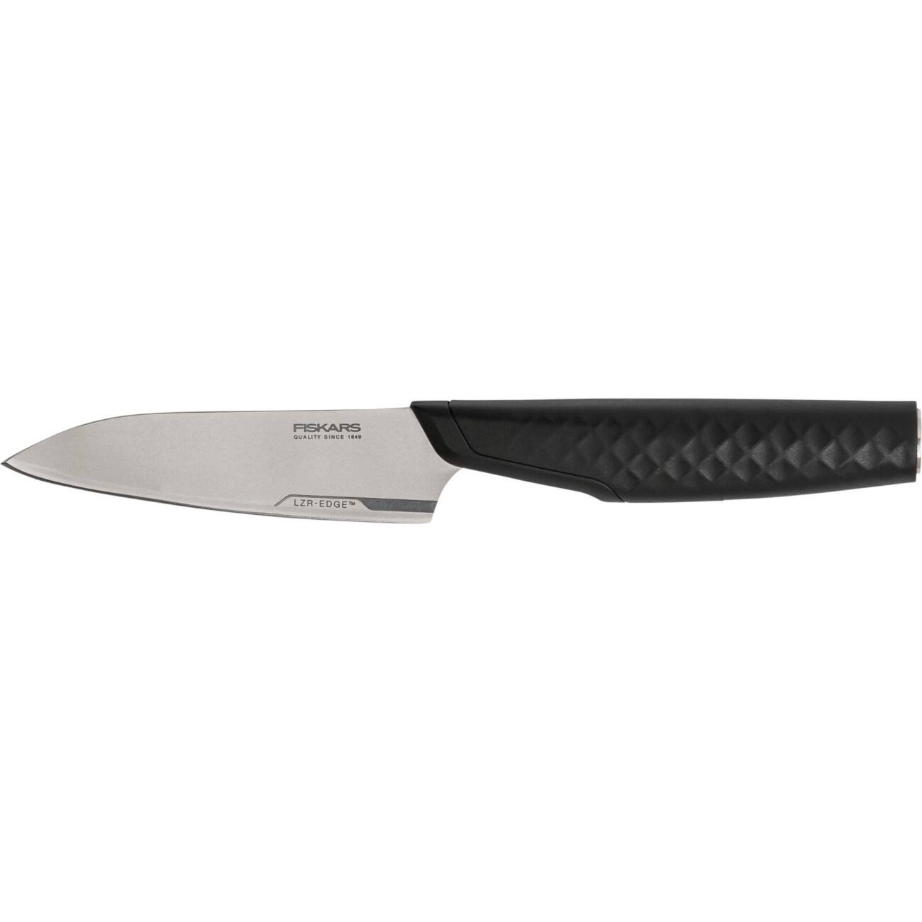 Fiskars Gemüsemesser Titan 1027297 Schwarz, Silber