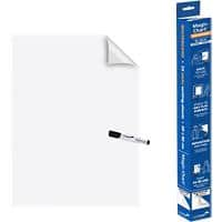 Legamaster Magic-Chart XL Whiteboardfolie 7-159154 120 x 90 cm einfarbig weiß Rolle mit 15 Blatt