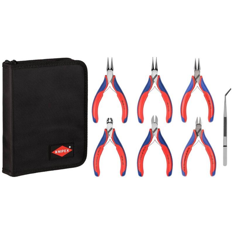 Knipex Zangen-Set 00 20 16 Rot, Blau