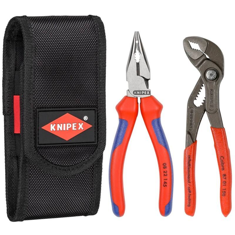 KNIPEX Mini-Zangenset In Werkzeuggürteltasche 00 20 72 V06