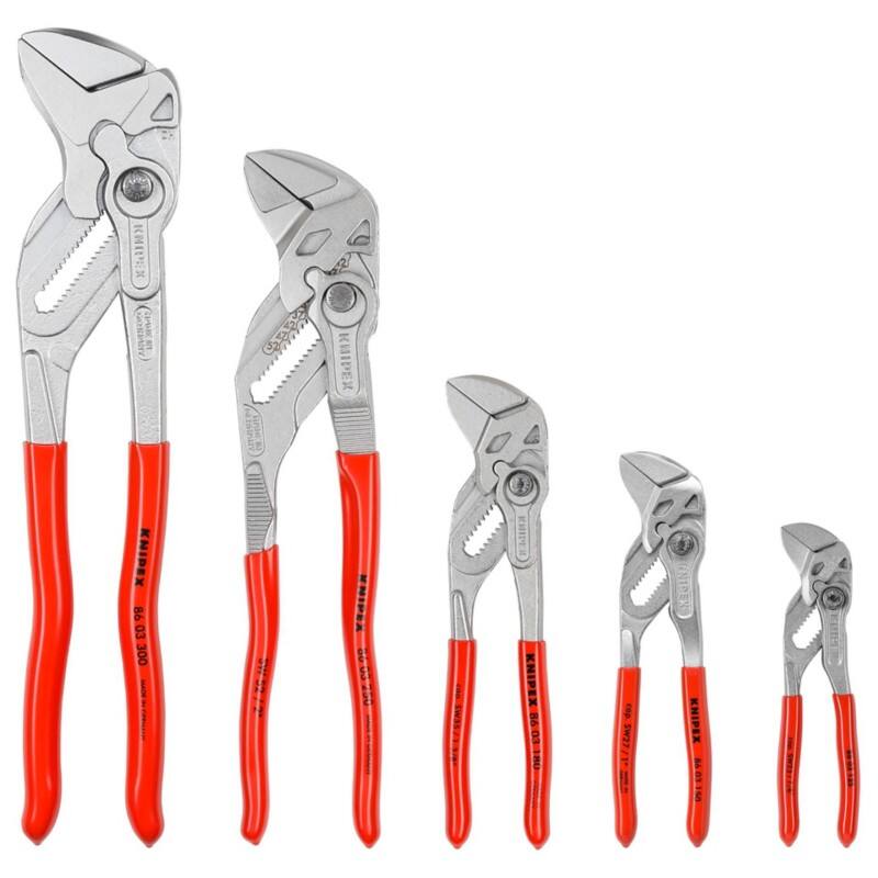 Knipex Zangenschlüssel-Set 00 19 55 S4 5-teilig