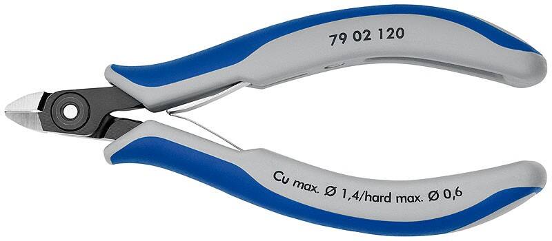 Knipex Seitenschneider 79 02 120 Blau, Grau