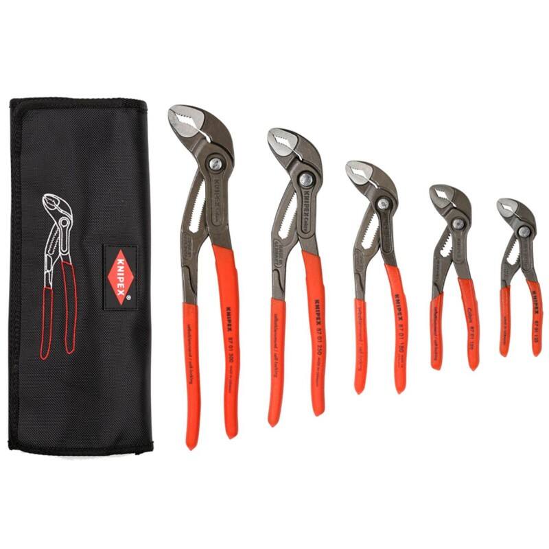 Knipex Wasserpumpenzange 00 19 55 S5 Rot