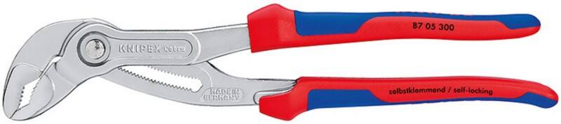 Knipex Wasserpumpenzange 87 05 300 Rot, Blau