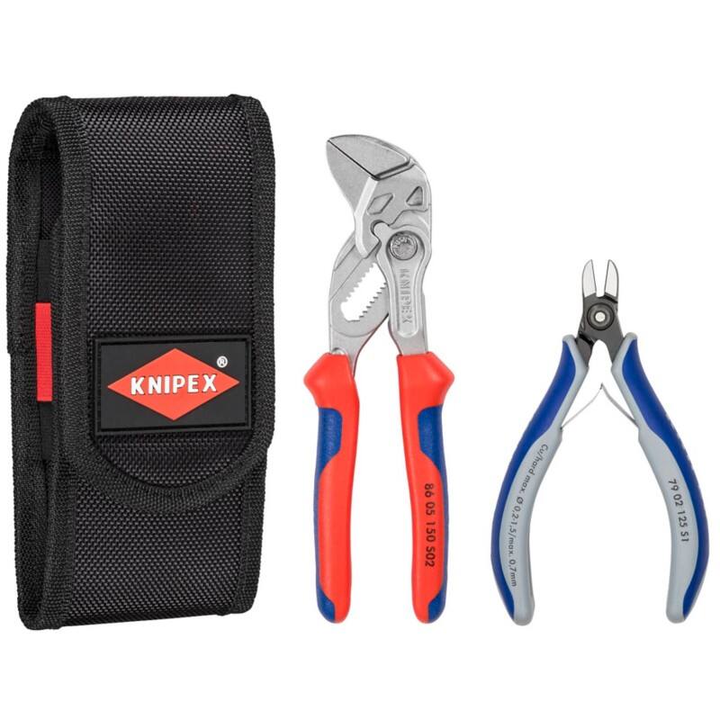 KNIPEX Kabelbinder-Trennset 00 19 72 V01 Rot, Blau