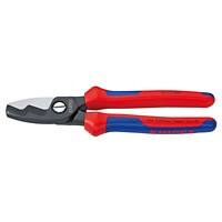 Knipex Kabelschere 95 12 200 mit Doppelschneide