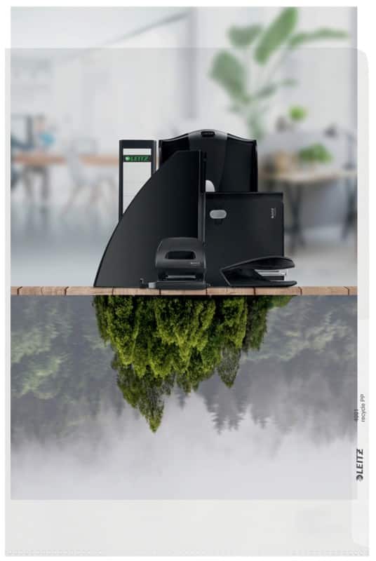 Leitz Recycle Sichthüllen DIN A4 Transparent PP (Polypropylen) Recycled 140 Mikron 25 Stück