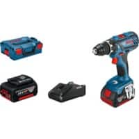 Bosch Bohrschrauber GSR 18V-28 2x4.0 LBOXX 06019H410A Blau, Schwarz