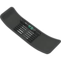Wera Schraubendreherset Kompakt Micro 11 Elektroniker 5073676001 Schwarz, Grün