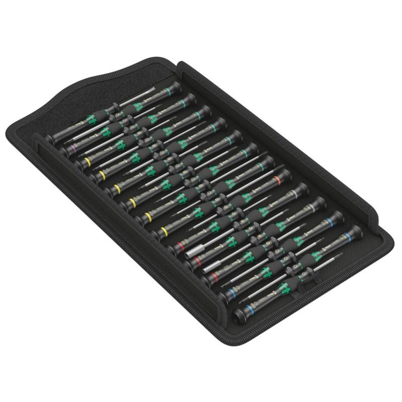 Wera Schraubendreherset Micro Big Pack 1 5134000001 Schwarz, Grün