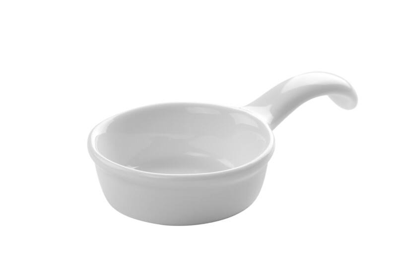 Nobel Bits & Bites Amusetöpfchen Porzellan Creme 12 Stück