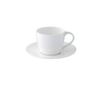 Nobel Fine Bone China Espressotasse Porzellan 100 ml Creme 24 Stück