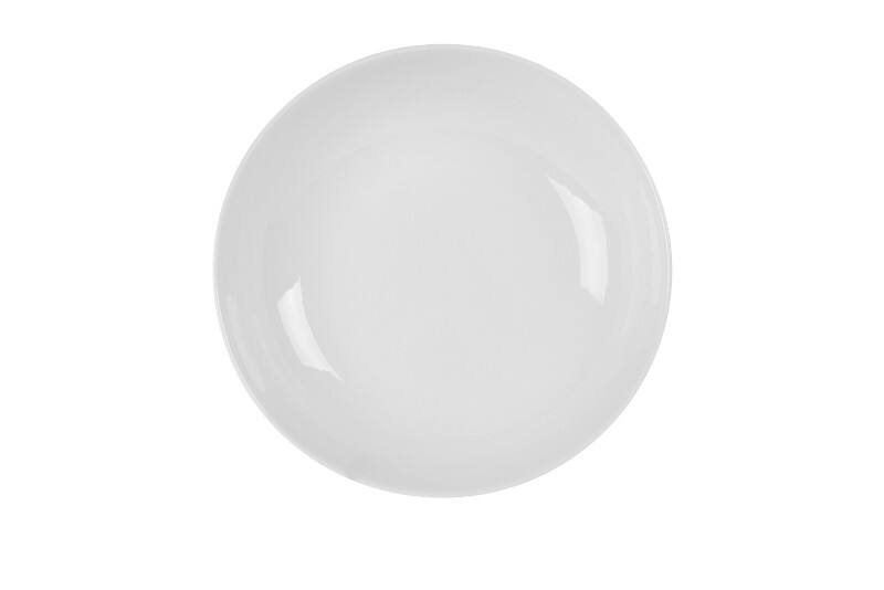 Nobel Fine Bone China Coupeteller Porzellan 275 mm Creme 24 Stück