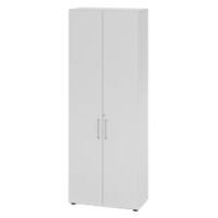 Hammerbacher Schrank Spanplatte 5 Fachböden abschließbar  Grau