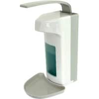 Helit Hand Sanitiser Dispenser Aseptic H68171 Grau, Weiß 156 x 200 x 315 mm