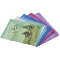 Rapesco Dokumentenmappe Eco DIN A4 PP (Polypropylen) 23,5 (B) x 3,4 (T) x 33,3 (H) cm Sortiert 5 Stück