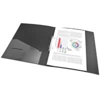 Rapesco Germ-Savvy 25 mm Ringbuch PP (Polypropylen) DIN A4 2 Ringe Schwarz 4 Stück