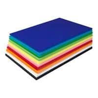 Tutorcraft Mehrfarbige Kartons DIN A4 180 g/m² 10 Farben 25 Blatt je Farbe