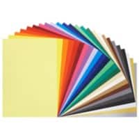 Tutorcraft Mehrfarbige Papiere DIN A4 270 g/m² 25 Farben 10 Blatt je Farbe