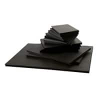 Tutorcraft Mehrfarbiges Papier 225 g/m² Schwarz DIN A2, A3, A4, A5 375 Blatt