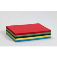 Tutorcraft Mehrfarbige Papiere DIN A4 110 g/m² 5 Farben 100 Blatt je Farbe