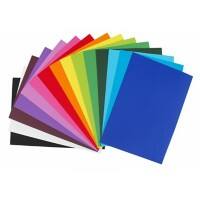 Tutorcraft Mehrfarbige Kartons in 15 Farben 270 g/m² DIN A2, A3, A4, A5 600 Blatt