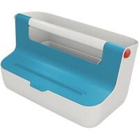 Leitz Cosy Aufbewahrungstragebox Ruhiges Blau 21,4 x 36,7 x 19,6 cm