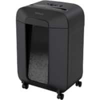 Fellowes Aktenvernichter 11 Blatt Partikelschnitt Sicherheitsstufe P-4, T-4 19 L LX85