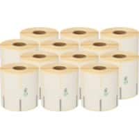 Zolemba TSP TSP 700-800 Star Kompatibel Adressetiketten Selbstklebend Weiß 38 x 76 mm 12 Rollen à 810 Etiketten