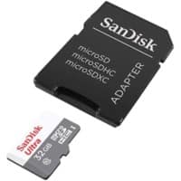 SanDisk Ultra Lite microSDHC UHS-I-Speicherkarte mit SD-Adapter 32 GB Klasse 10 SDSQUNR-032G-GN3MA