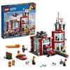 LEGO City Feuerwache Gebäude Set mit Einsatzfahrzeug Spielzeug 60215 Bauset 5+ Jahre