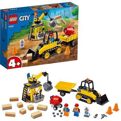 LEGO City Bau Bulldozer 60252 Bauset 4+ Jahre