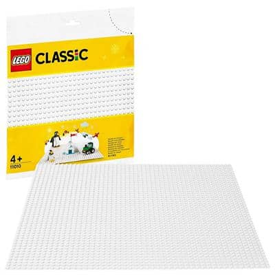 LEGO Classic Weiße Grundplatte 11010 Grundplatte Ab 4 Jahre